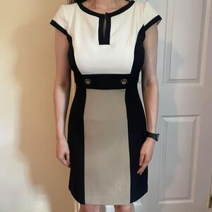 Black and White Colorblock Dress Women’s Dressbarn
